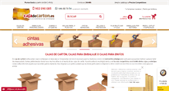 Desktop Screenshot of cajadecarton.es